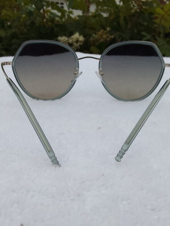Platinum white-gold mini-style exquisite sunglasses&3 gifts NWT, SKU-glass-mini main image 15